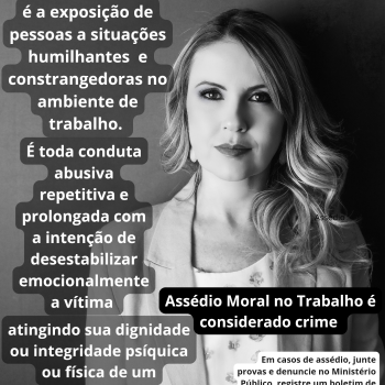 Assédio Moral no Trabalho 